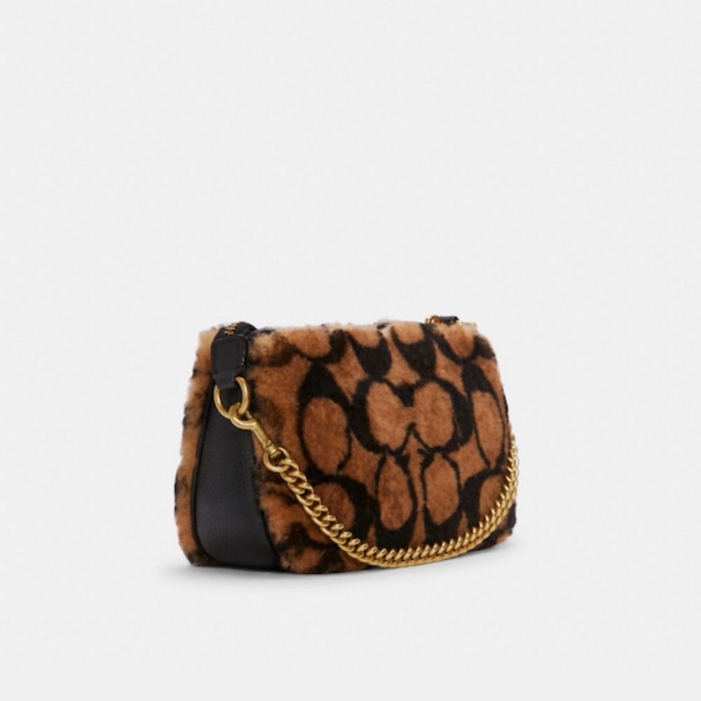 Coach X Jennifer Lopez Nolita 19 In Signature Shearling